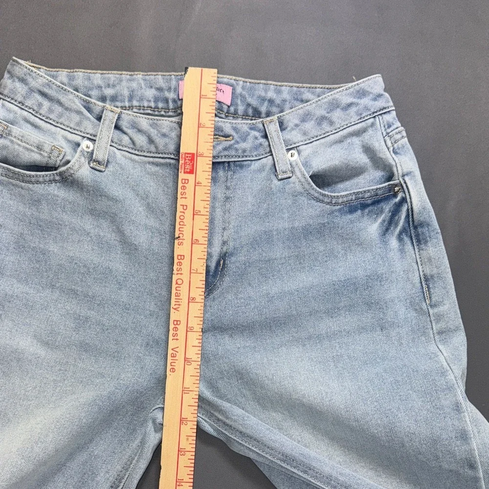 Juicy‎ Couture Light Blue Wide Leg Jeans Flare Denim Size 5/27 Abbod Style